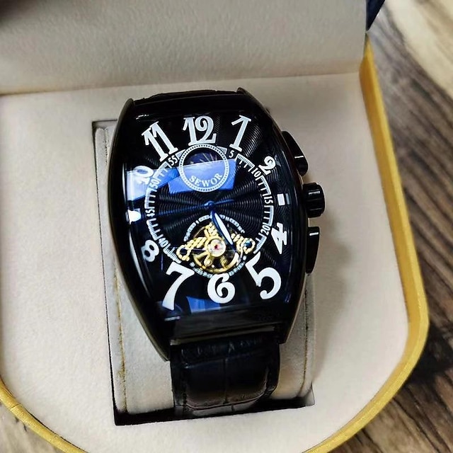 High-End Large Dial Waterproof Luminous Mechanical Watch