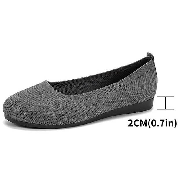 cushioned flat shoes