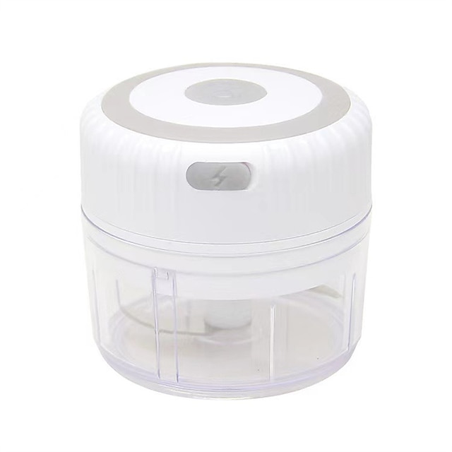  250ml mini elektrisk hvidløgshakker ingefær masher maskine chili grøntsagsknuser køkkenværktøj robust holdbar usb-opladning