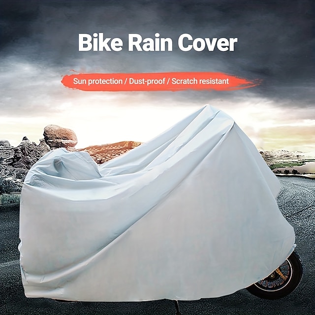  Motorradmantel Regen- und Sonnenschutz Outdoor-Motorradabdeckung staubdichter wasserdichter Motorradschutz
