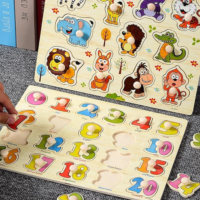  körömfogó tábla puzzle gyerekeknek montessori korai oktatás fajátékok alfanumerikus gyümölcs alakú kognitív kirakó
