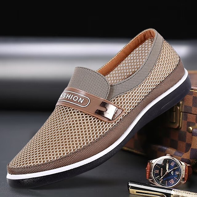 Men's Loafers & SlipOns Casual Shoes Comfort Shoes Casual Daily Mesh