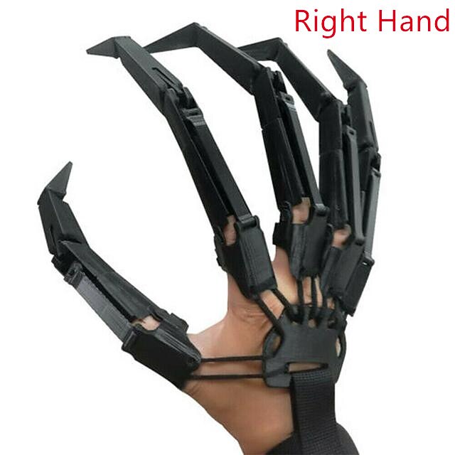  extensii pentru degete articulate de Halloween, degete articulate pentru Halloween, extensii flexibile pentru degete imprimate 3d se potrivesc cu toate dimensiunile degetelor degete articulate