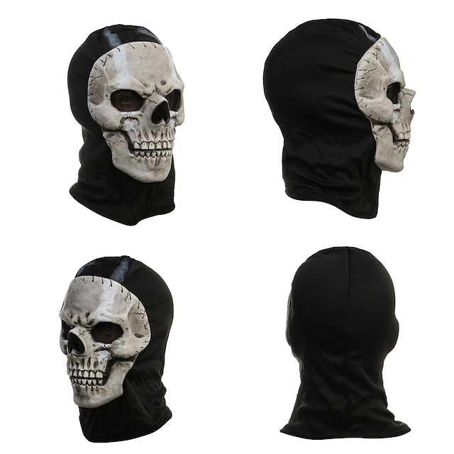 Taitus Skull Ghost Mask, Call of Duty Warzone 2 Skeleton Ghost