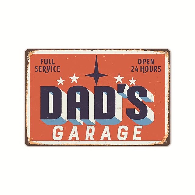 Unoopler Cartello Metallico MVP Player Athlete Parking Only | Insegna Da Garage 20x30 Cm | Regalo Umoristico - 2