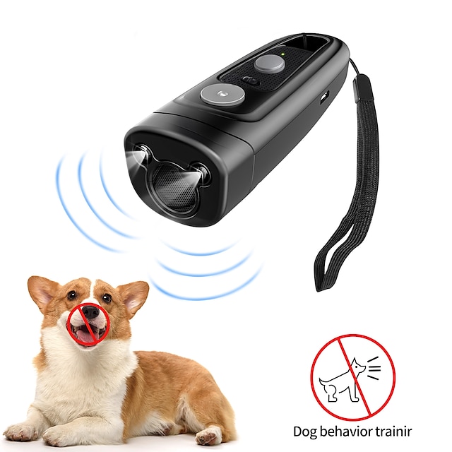  Motorista de cães ultrassônico destruidor popular dispositivo para parar de latir treinador de animais de estimação