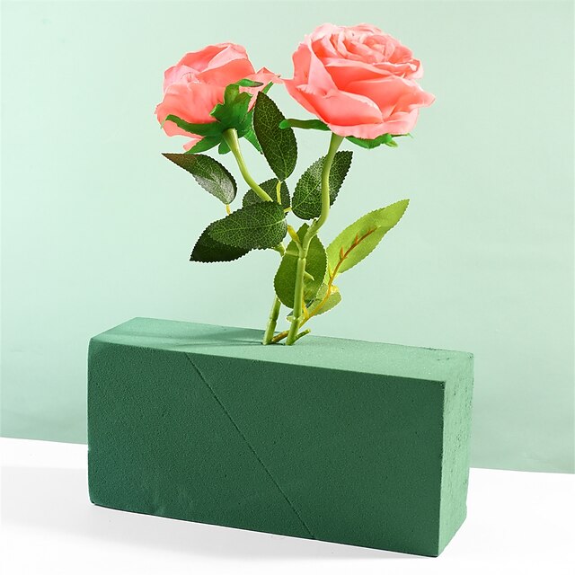 1pc Floral Foam Bricks Green Foam Mud Blocks for Artificial Flowers