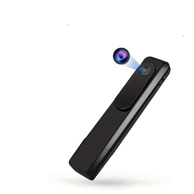 mini corps caméra hd 1080p mini wifi micro caméra avec vision nocturne audio détection d'enregistreur vidéo sans fil prise en charge du caméscope caché non inclus carte tf