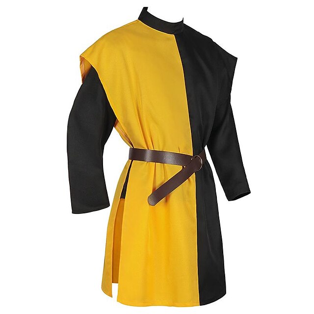 Medieval Renaissance Cosplay Costume Masquerade Tunic Viking Crusader Fancy Dress Men's Viking Fantasy Masquerade Party / Evening Adults' Leotard / Onesie2