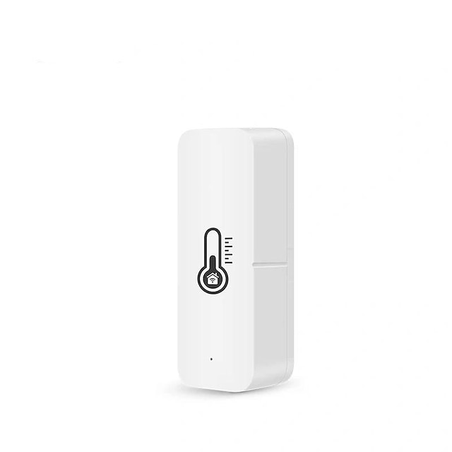  smart wifi draadloze koppeling temperatuur- en vochtigheidssensor smart home app-bediening met zoemer
