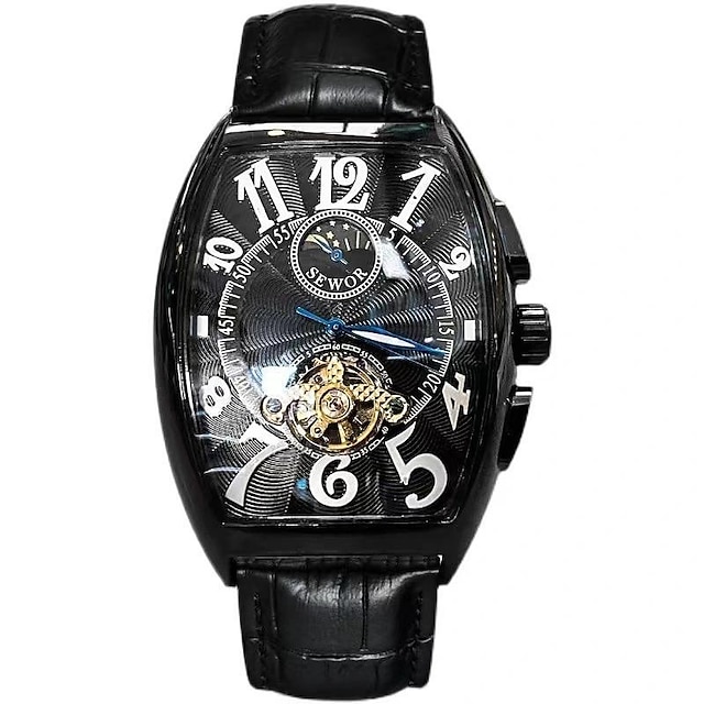 Men's Mechanical Watch Large Dial Waterproof Strong Luminous