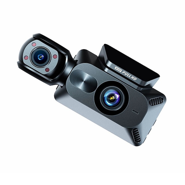  T739 1080p Új design / HD / Indítsa el az automatikus felvételt Autós DVR 170 fok Nagylátószögű 3 hüvelyk IPS Dash Cam val vel Éjszakai látás / G-Sensor / Parkolás mód 4 infravörös LED Autós felvevő