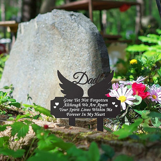 Cemetery Memorial Tomb Decoration Acrylic Butterfly Cemetery Decoration ...