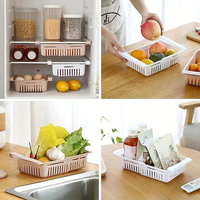 Refrigerator Multifunctional Layered Refrigerator Shelves Fresh Divider