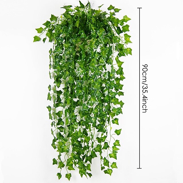 Artificial Hanging Plants Ivy Vine Hanging Artificial Plants Plastic Plants Hanging for Garden