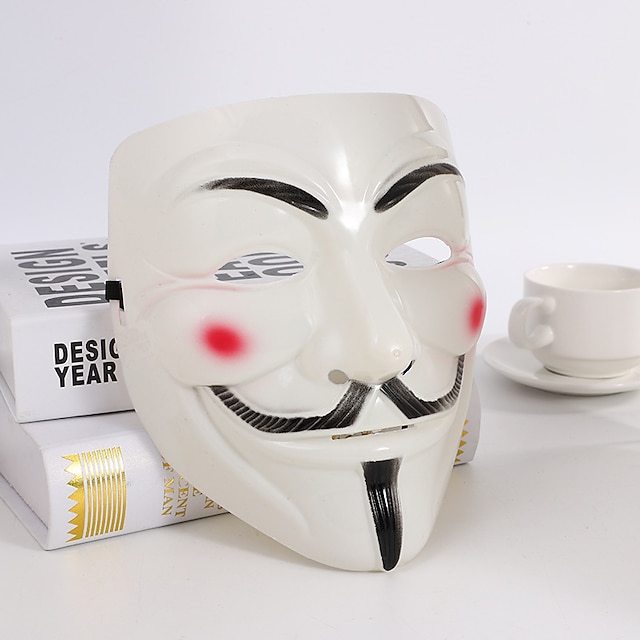  V pour Vendetta Accessoires d'Halloween Unisexe Déguisement effrayant Halloween Halloween Déguisements d'Halloween faciles