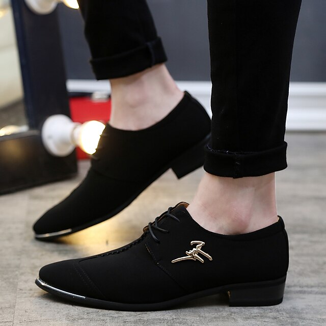 Men's Oxfords Business Casual Daily Office & Career Tissage Volant