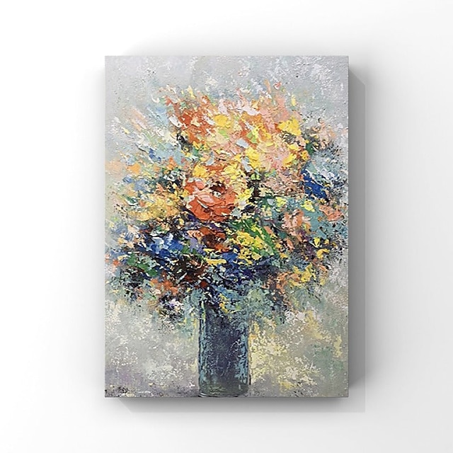  ručně vyráběná ručně malovaná olejomalba na zeď moderní abstraktní květina strom nástěnná malba na plátno domácí dekorace výzdoba rolované plátno bez rámu nenatažené