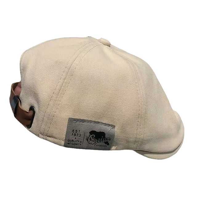 Daily Forward Cap Peaky Caps for Women British Western Style Ivy Cap Classic Autumn Vintage Linen Beret 6