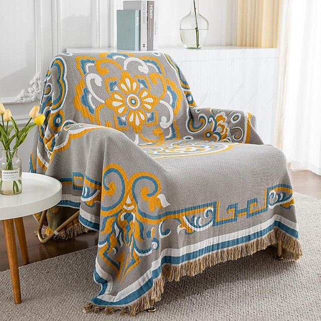 Blankets & Throws, Print Cotton Soft Comfy Blankets Comfortable And