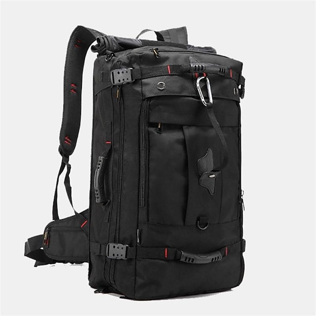  rejserygsæk bære-rygsæk holdbar konvertibel duffeltaske passer til 15,6 tommer bærbar computer til mænd vandrefly sko taske, der kan forlænges trevejs bruger flere