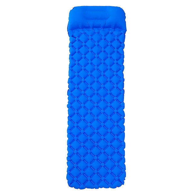  Inflatable Sleeping Pad Air Pad Outdoor Camping Anti-Slip Ultra Light (UL) Wearable Sweat-Wicking Nylon 190*5*58 cm for 1 person Climbing Camping / Hiking / Caving Traveling Summer Spring Sky Blue