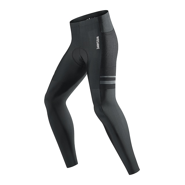  Wosawe calças de equitação de mountain bike de verão masculinas leggings respiráveis de secagem rápida calças de equitação almofada de silicone