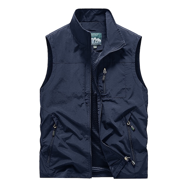 Men's Vest Daily Wear Modern Contemporary Spring & Summer Basic ...