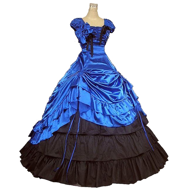  Rococo Victorian 18th Century Dress Party Costume Masquerade Maria Antonietta Plus Size Ball Gown Fancy Dress Women's Girls' Carnival Masquerade Carnival Performance Party / Evening Adults' Dress