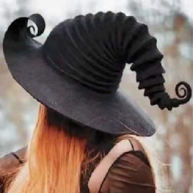  Independent Station New Cosplay Black Curse Witch Hat Manufactor Spot