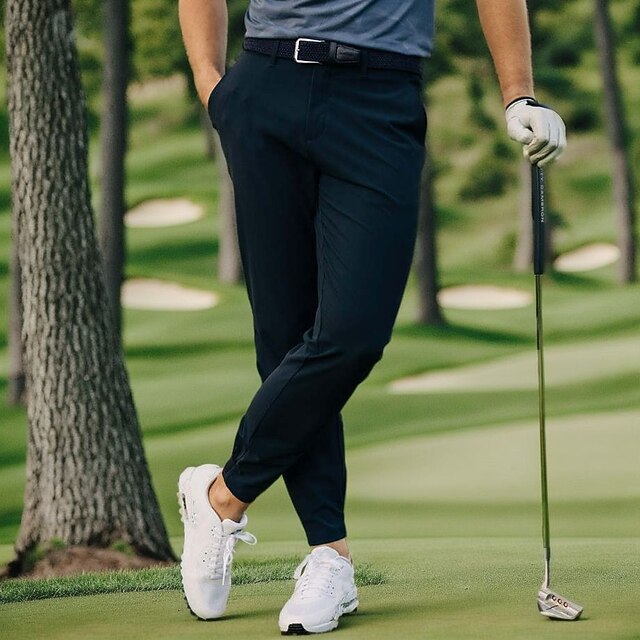 Men's Golf Pants Golf Apparel Breathable Moisture Wicking Soft Golf