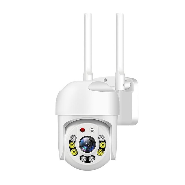  Vollfarb-Nachtsicht-Heimüberwachungskamera HD-IP-Kamera P2P CCTV PTZ IR-Kamera Outdoor-Sicherheit Bewegungserkennung 5G Netcam IP66 wasserdichte drahtlose Kamera