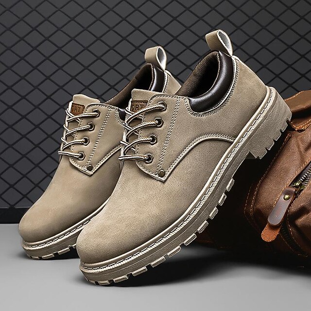Men's Boots Dress Shoes Walking Casual Daily Leather Comfortable Bootie main image 1