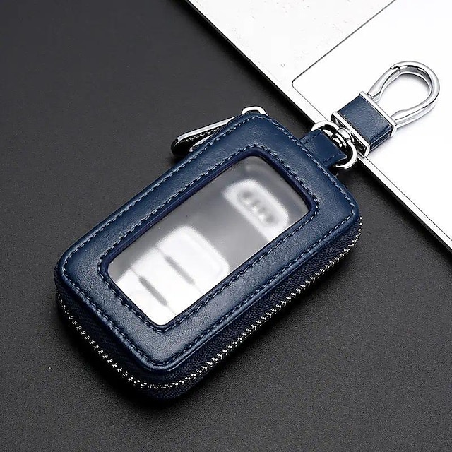  Sac à clés universel polyvalent clé de voiture pratique sac à clés fermeture à glissière télécommande sac à clés d'accès