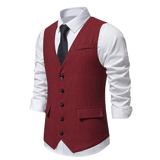 Vintage 1920s Vest Waistcoat The Great Gatsby Gentleman Groomsmen Men's ...