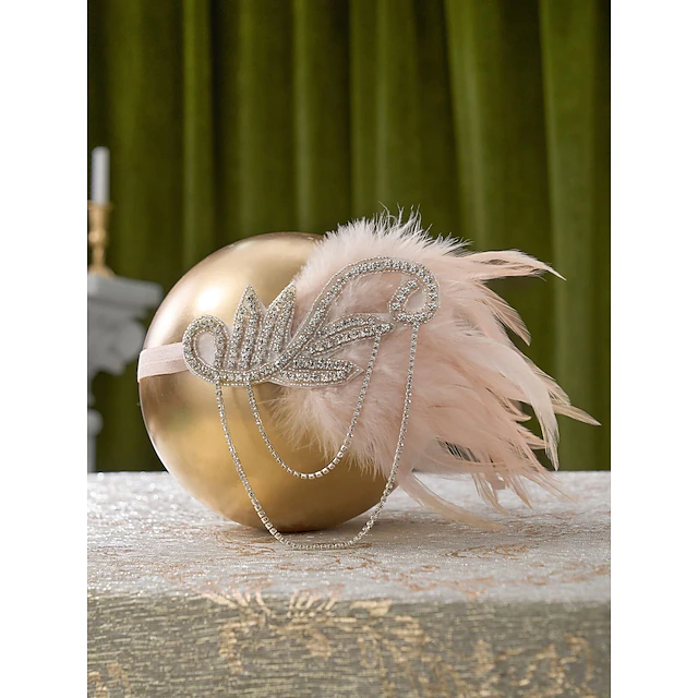 20s Vintage Bracelet Great Gatsby Black Gold Silver Flapper Costume Accessories - Foto 11