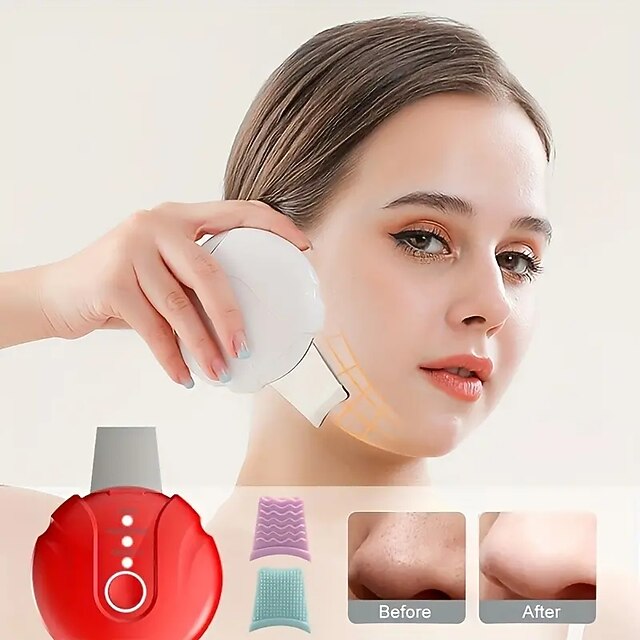 Facial Skin Scraper, Skin Scrubber Face Spatula Blackhead Removal Pore Cleaner, Face Scraper