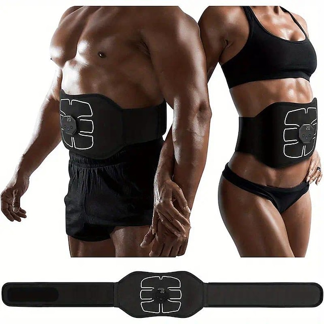  abs stimulator abdominale toning belt workout draagbare ab stimulator home office fitness workout apparatuur voor buik