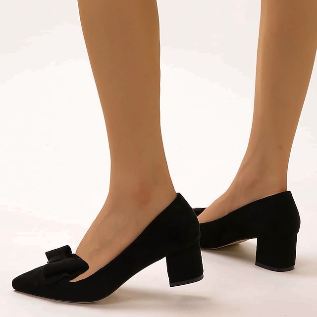 Women's Heels Pumps Sandals Comfort Shoes Party Work Daily Solid Color ...