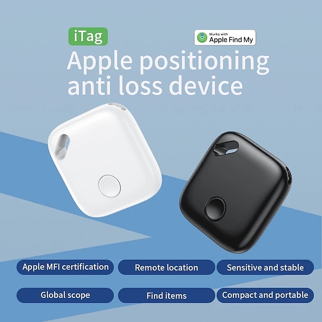  apple wedicated itag trådlös lokalisering mini tracker för äldre barn och husdjur förlust förebyggande gps positionering