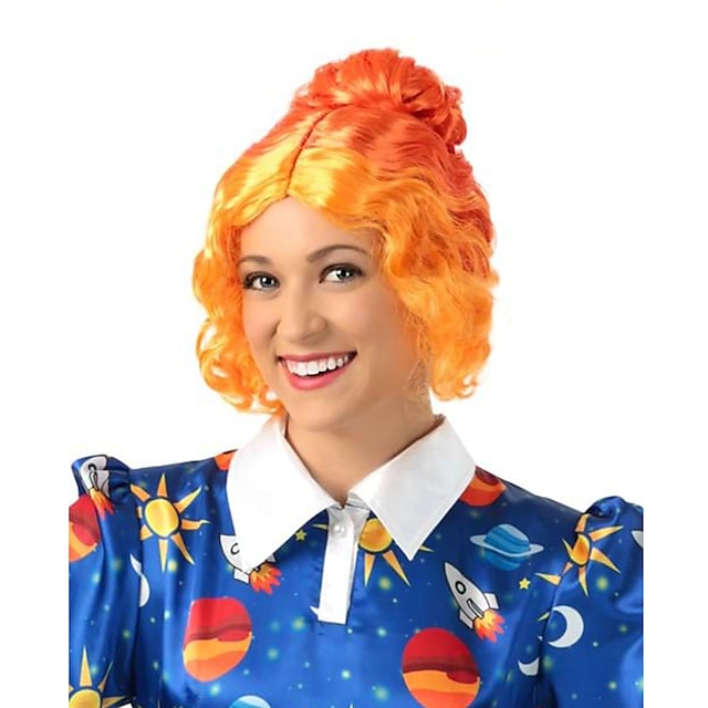 Magic School Bus Ms Frizzle Wig Cosplay Party Wigs 2024 - $15.99