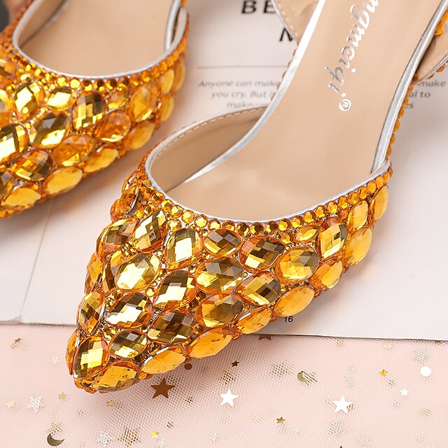 bling wedding sandals