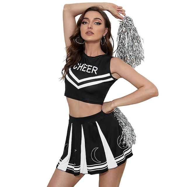 mardi gras cheerleader outfit