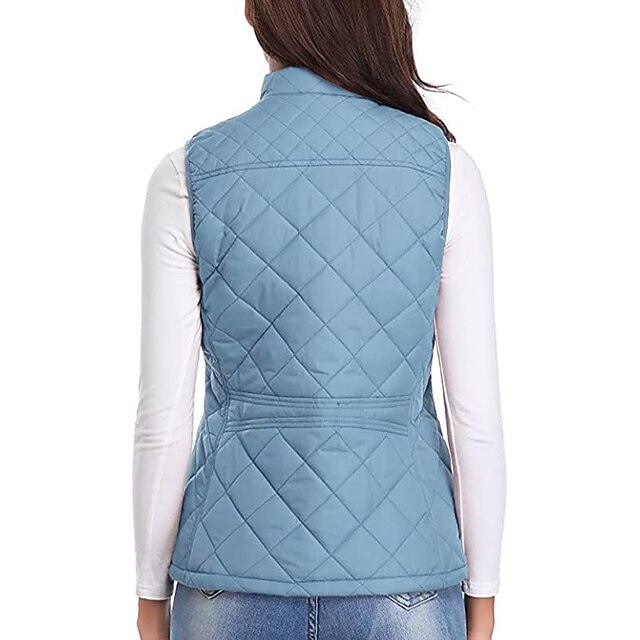 Women's Hiking Vest Sleeveless Top Outdoor Thermal Warm Quick Dry