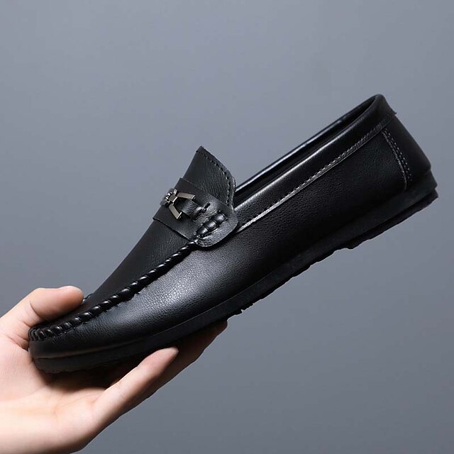Men's Loafers & SlipOns Moccasin Driving Loafers Casual Outdoor Daily