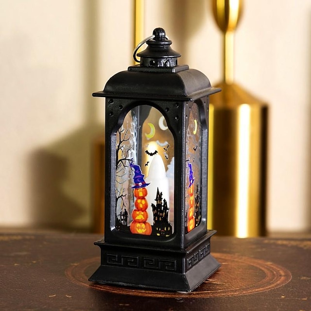  decorațiuni de halloween lampă cu dovleac led, lampă fantomă de halloween decor festival de decorare pandantiv pentru casa bântuită rechizite pentru petreceri de vacanță
