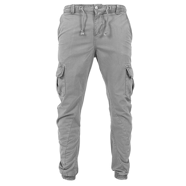 Men's Cargo Pants Cargo Trousers Joggers Pocket Plain Comfort ...