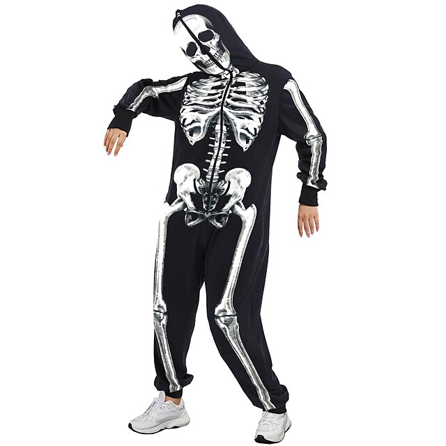 Skeleton / Skull Cosplay Costume Masquerade Adults' Men's Women's One