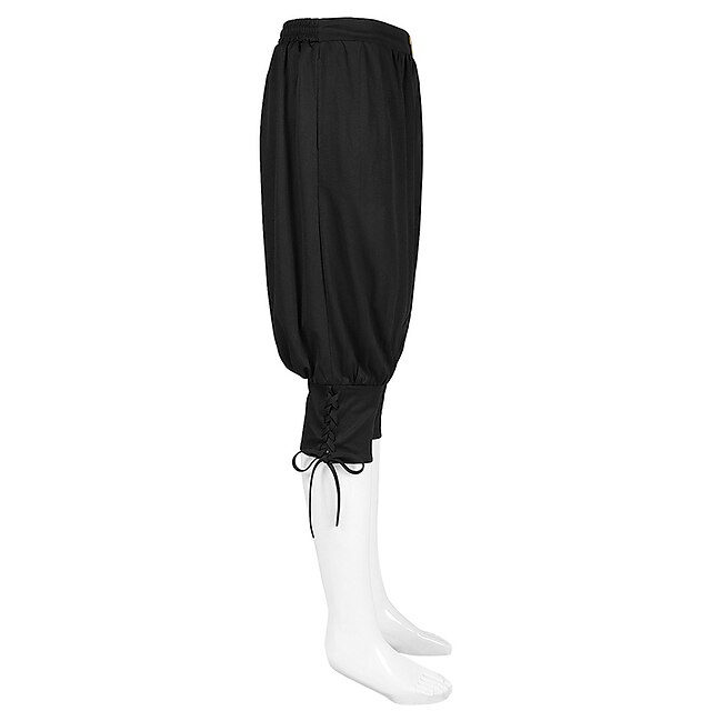 Medieval Renaissance 17th Century Pants Cosplay Costume Trousers Pirate ...