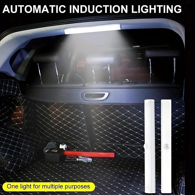  éclairage du coffre voiture automatique capteur de lumière éclairage du coffre de la voiture voiture avec ouverture de porte induction voiture queue boîte lumière